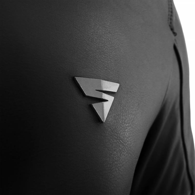 Ādas motocikla jaka Shima Hunter 3.0 melna