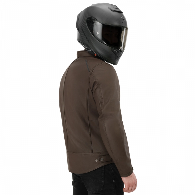 Shima Hunter 3.0 ādas motocikla jaka brūna