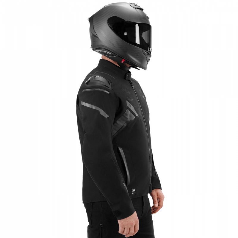 Shima STX motocikla jaka melna