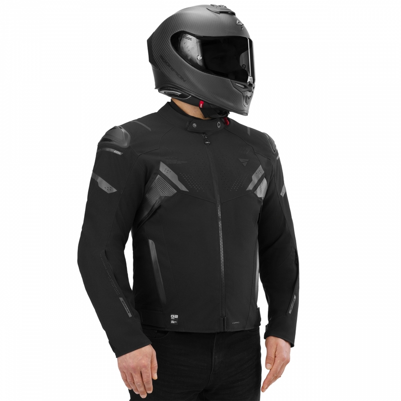Shima STX motocikla jaka melna