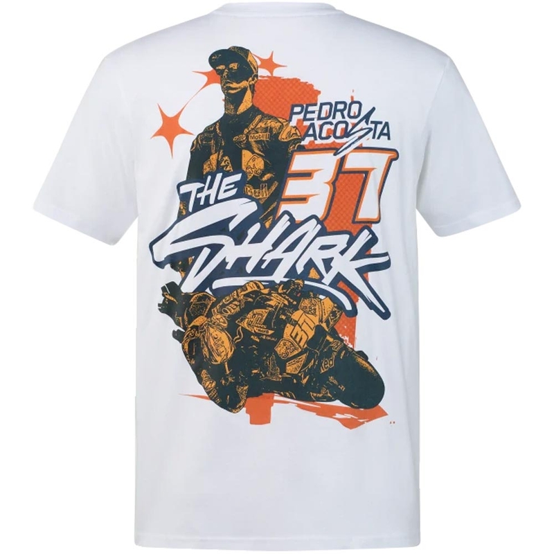 KTM Acosta Rider T-krekls, balts
