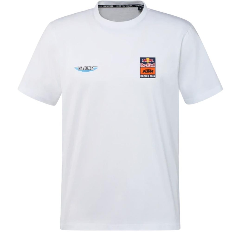 KTM Viñales braucēja T-krekls, balts