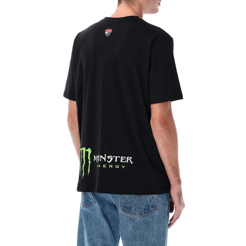Ducati Corse Monster Energy T-krekls melns