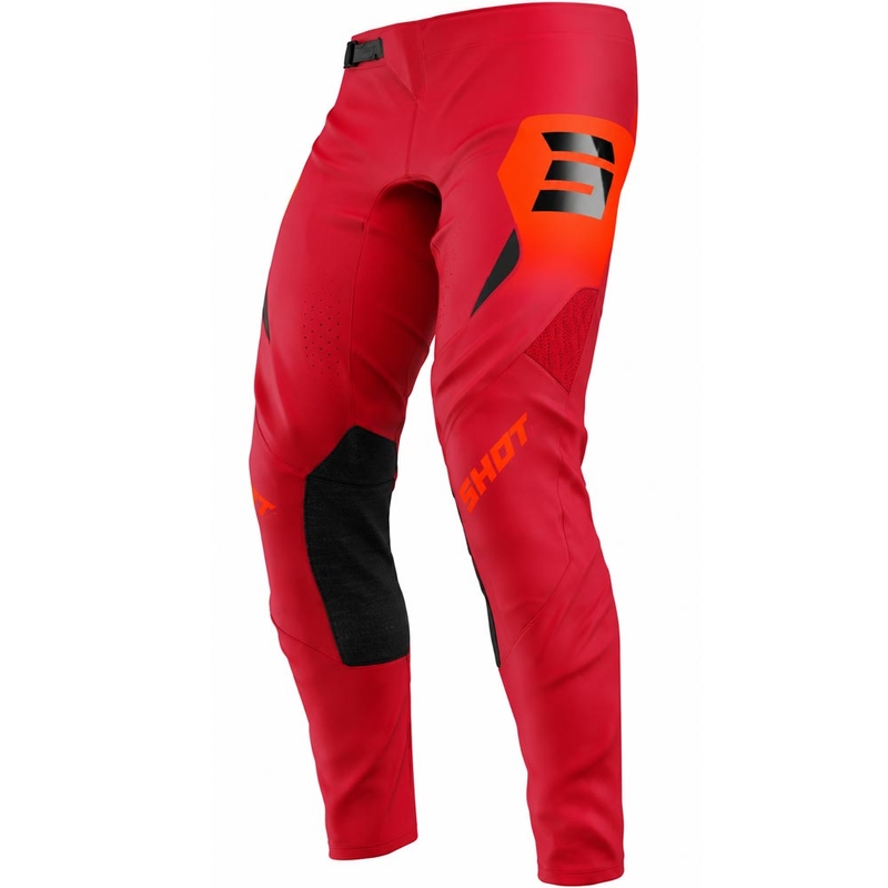Shot Aerolite Phase motokrosa bikses sarkanas