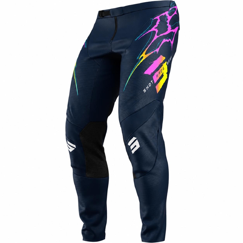 Shot Contact Rac motokrosa bikses zilas