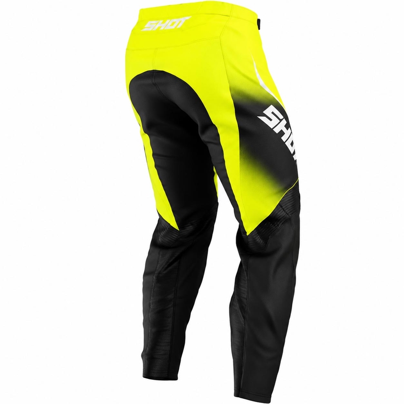 Motokrosa bikses Shot Draw Clash fluo dzeltenas