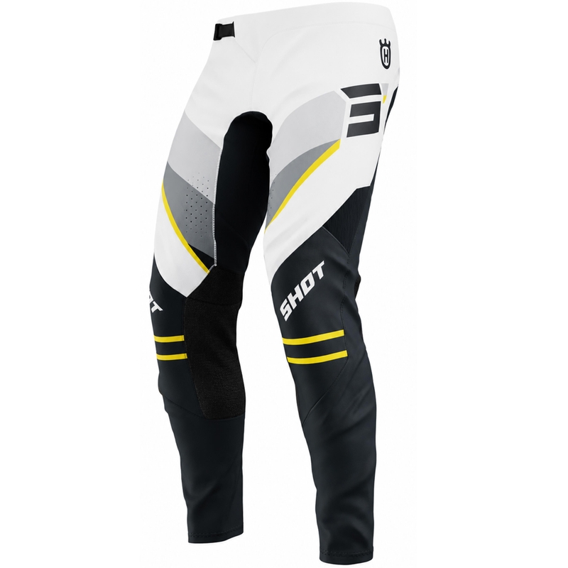 Shot Aerolite HVA 27 motokrosa bikses melnas