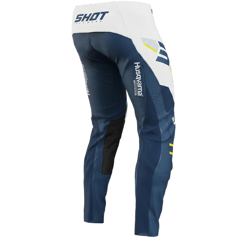 Shot Aerolite HVA 27 motokrosa bikses, zilas