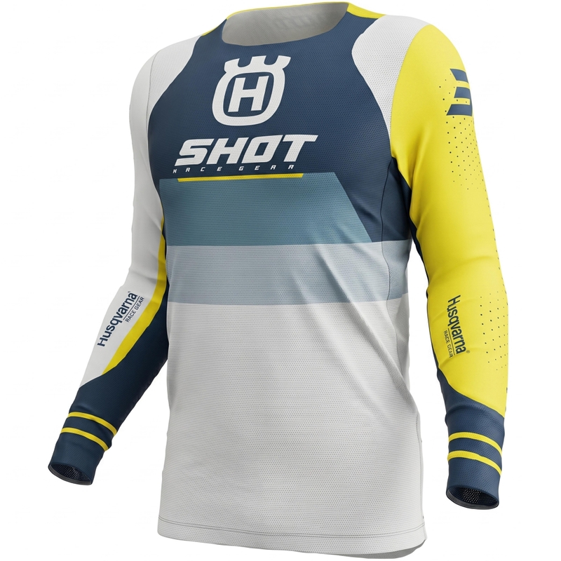 Motokrosa krekls Shot Aerolite HVA 27 zils