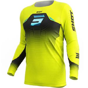 Motokrosa krekls Shot Aerolite Phase fluo dzeltens