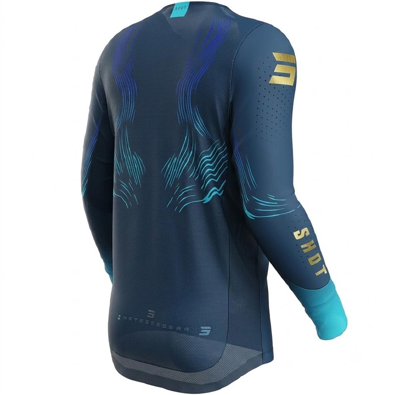 Motokrosa krekls Shot Aerolite Volt blue