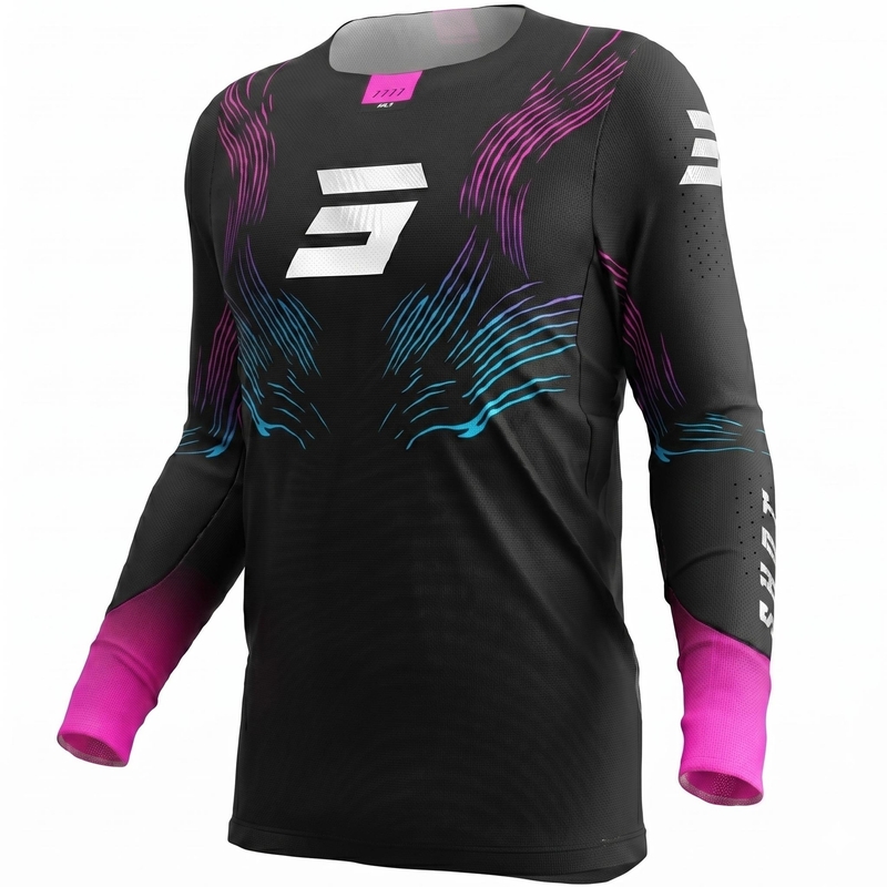 Shot Aerolite Volt Motocross Jersey Pink
