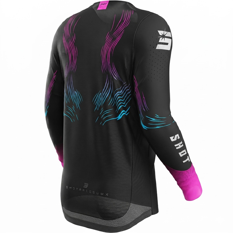 Shot Aerolite Volt Motocross Jersey Pink