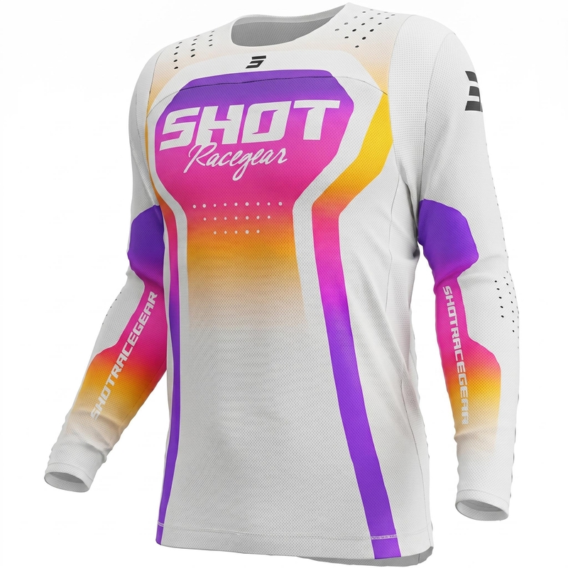 Shot Contact Stream motokrosa krekls balts