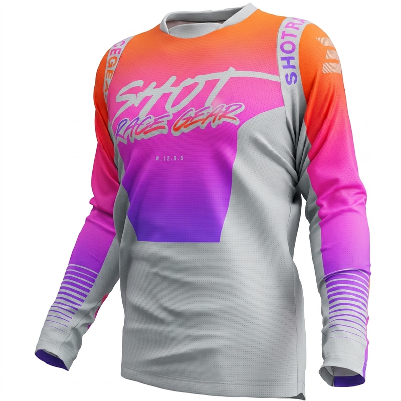 Shot Devo Montana motokrosa krekls violets