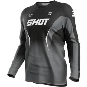 Shot Draw Clash motokrosa krekls melns