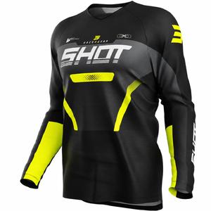 Shot Draw Struck bērnu motokrosa krekls pelēks