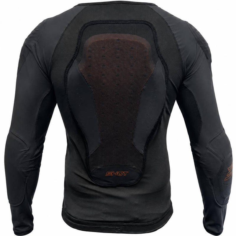 Shot Vest Evo D3O® ķermeņa aizsargs, melns