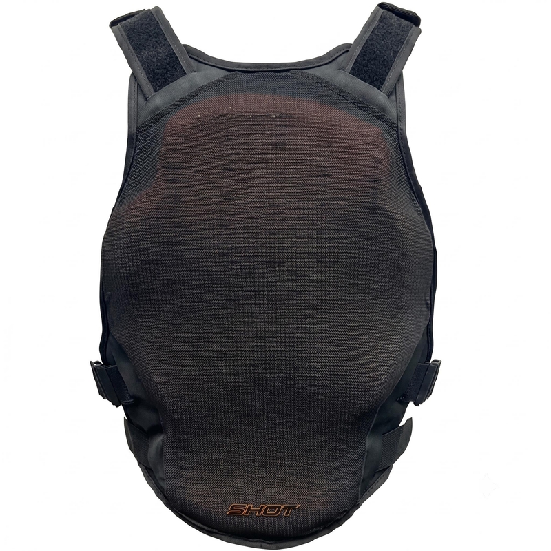 Shot Race Evo D3O® krūšu aizsargs, melns