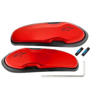 Alpinestars Supertech R/SMX PLUS/SMX-6/SMX S un SMX-1 R slēpošanas zābaki, sarkani
