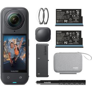 Insta360 X5 Essentials komplekta darbības kamera, melna