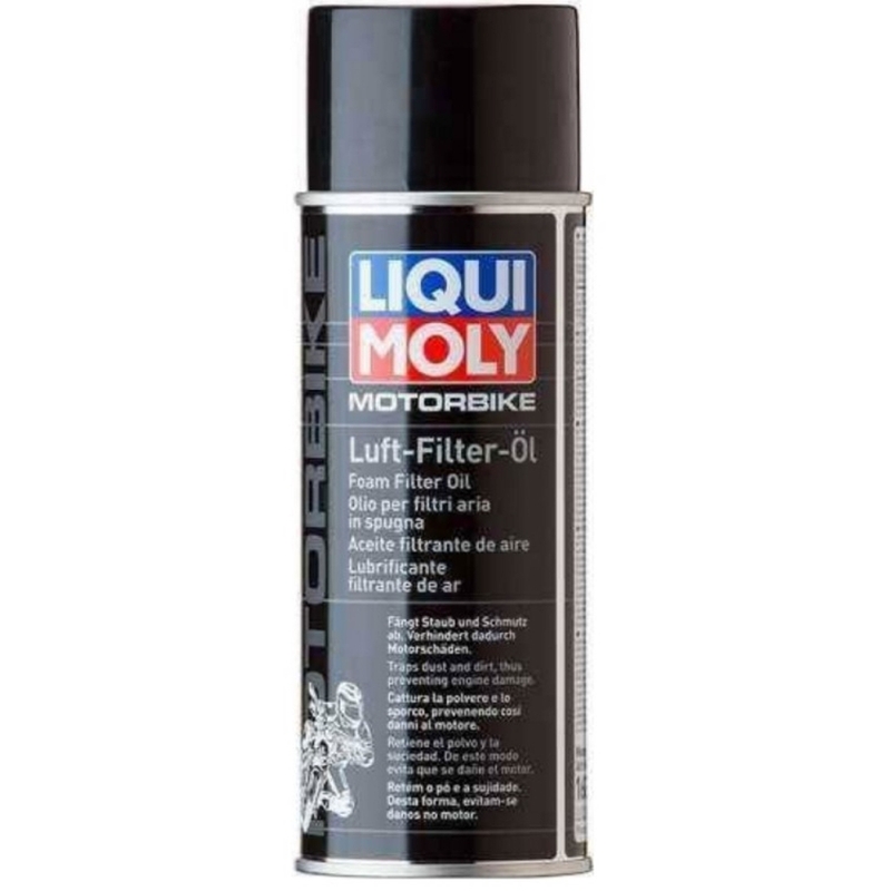 LIQUI MOLY motociklu gaisa filtra eļļas aerosols 400 ml