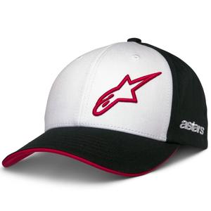 Alpinestars Sessionized Snapback cepure balta-melna-sarkana