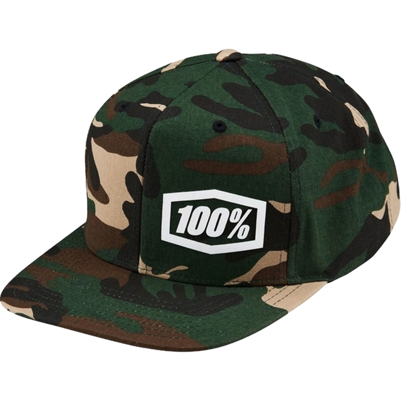 Cepure 100% Machine Snapback camo