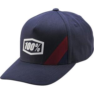 Cepure 100% Cornestone Snapback blue-grey