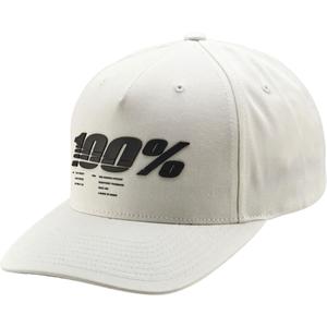 Cepure 100% Staunch Snapback white