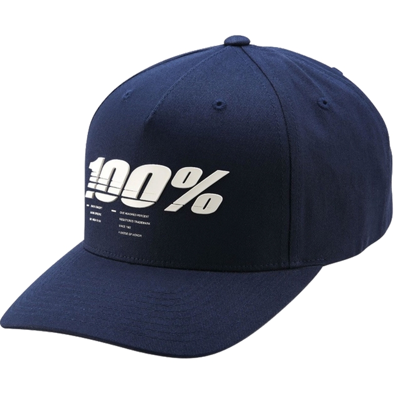 Cepure 100% Staunch Snapback blue