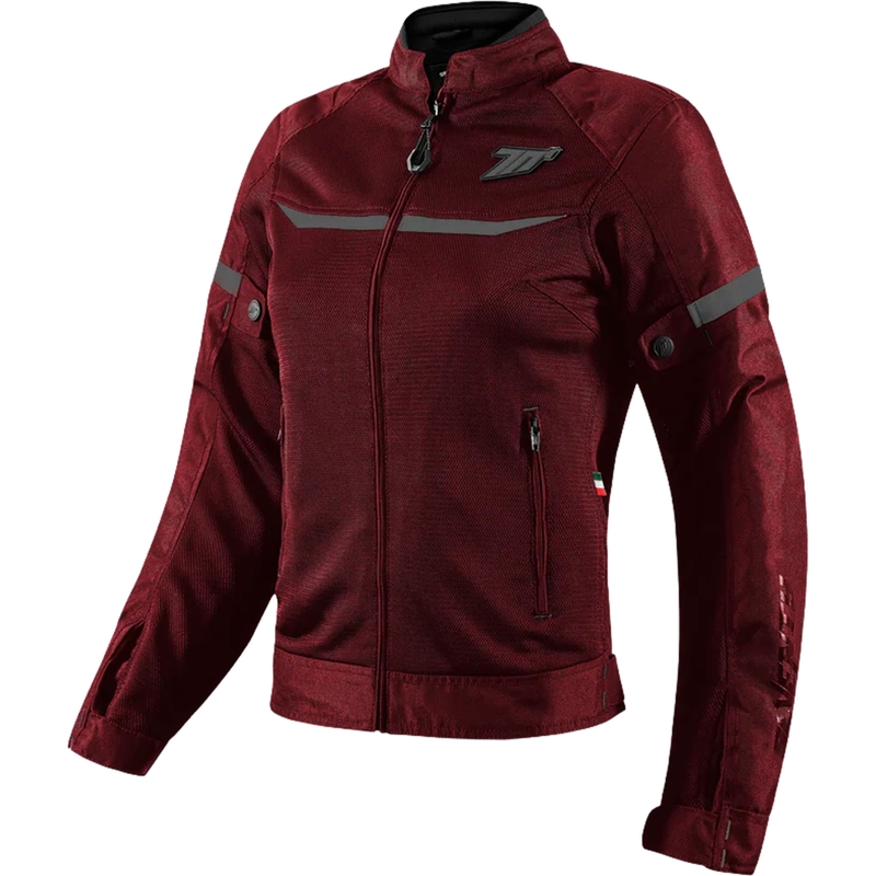 Sieviešu motocikla jaka SEVENTY DEGREES SD-JR30.2 Mojave bordo krāsā