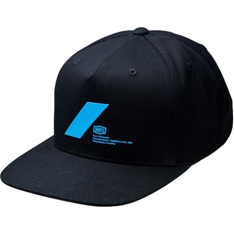 Cepure 100% Forward USA Snapback melna