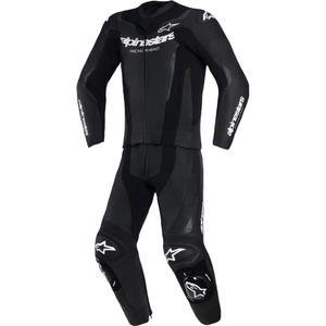 Alpinestars GP Force V2 divdaļīgs ādas kombinezons melns-balts