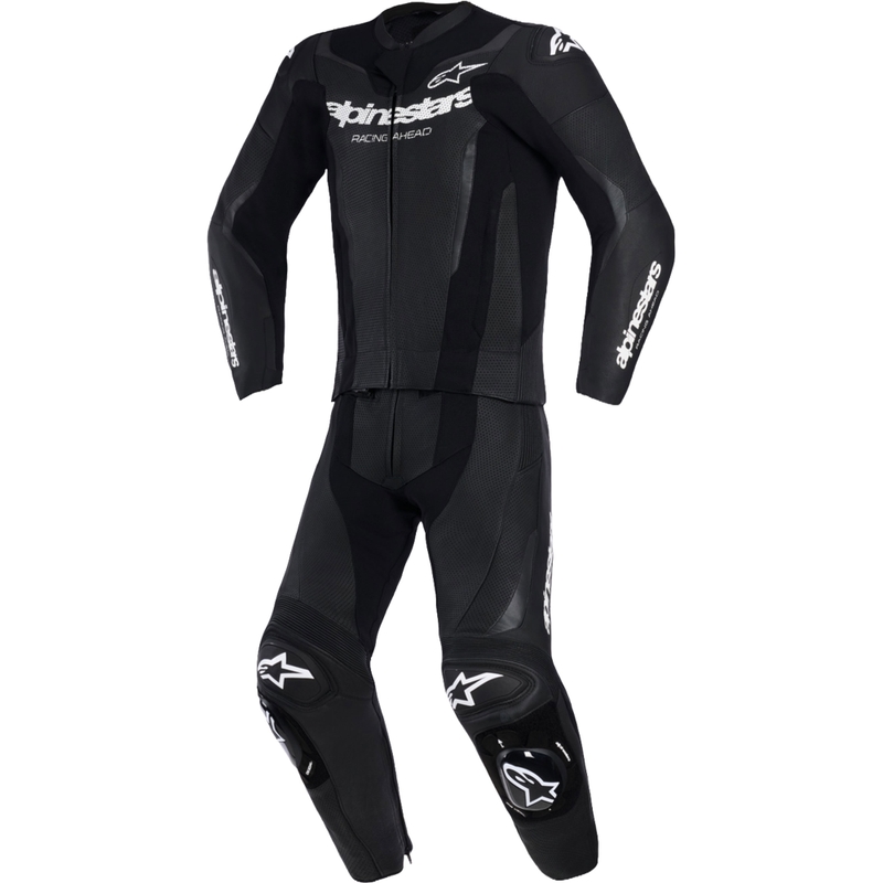Alpinestars GP Force V2 divdaļīgs ādas kombinezons melns-balts