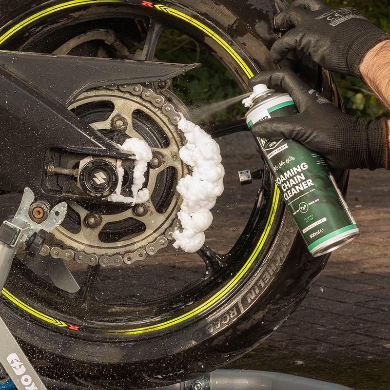 Putu ķēdes tīrītājs motocikliem/velosipēdiem MINT 500 ml