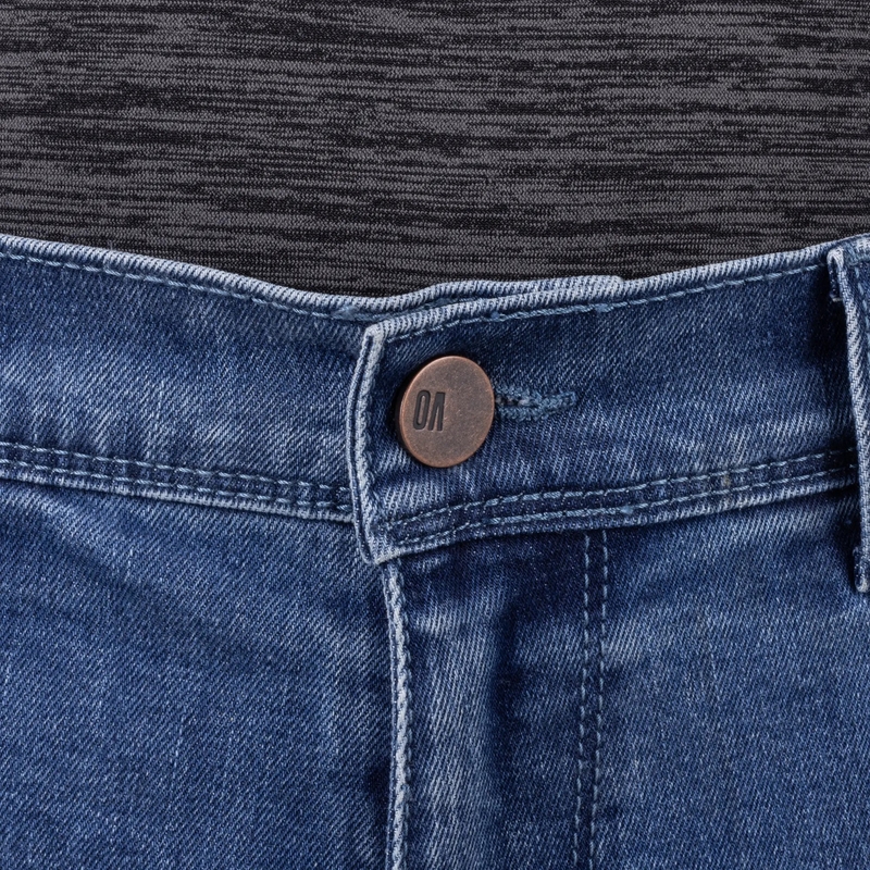 Oxford Original Approved Tailor AA motociklu džinsi gaiši zili