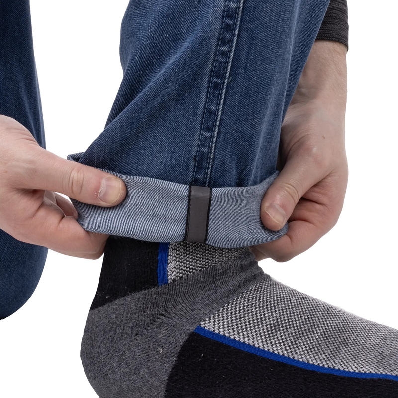 Oxford Original Approved Tailor AA motociklu džinsi gaiši zili