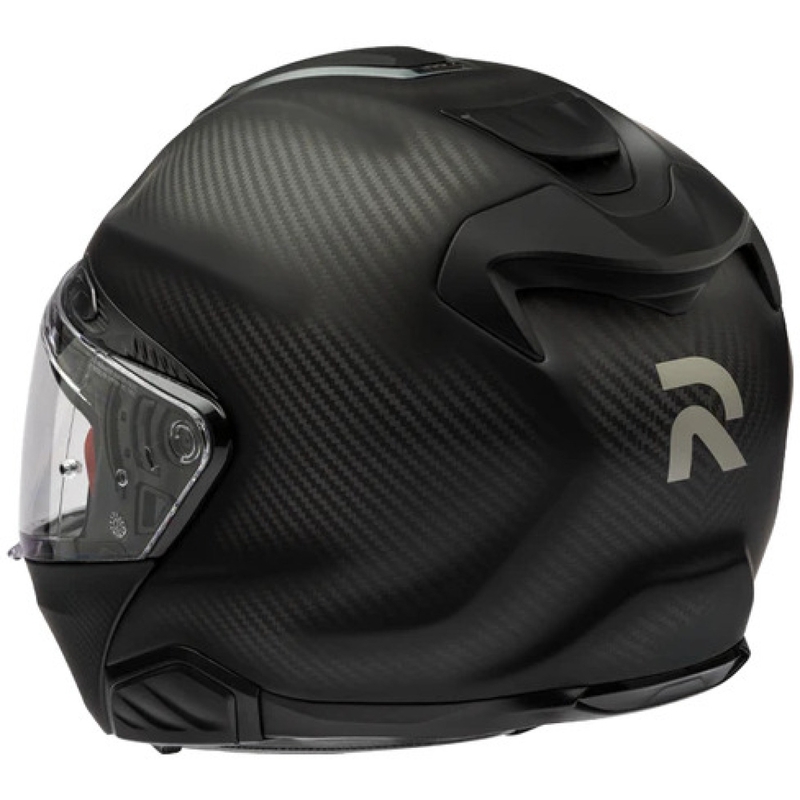 Atverama motocikla ķivere HJC RPHA 91 CARBON melna matēta