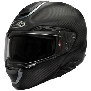 Atverama motocikla ķivere HJC RPHA 91 CARBON melna matēta