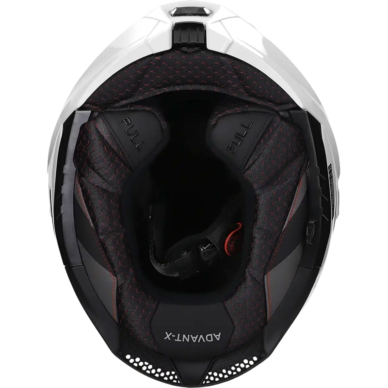 LS2 FF901 Advant X Solid White salokāmā motociklu ķivere