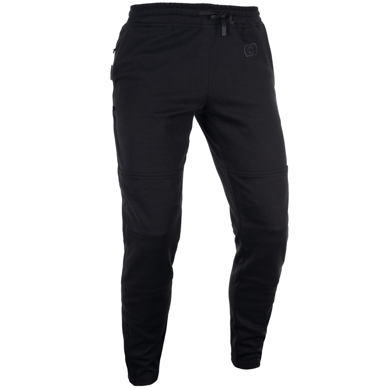 Oxford Armourlite AA Joggers melnas motocikla īsas bikses