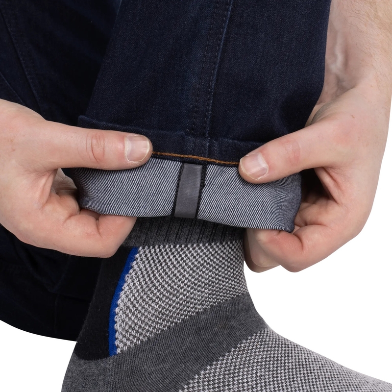 Oxford Marshal AAA Slim Fit motocikla džinsi, melni