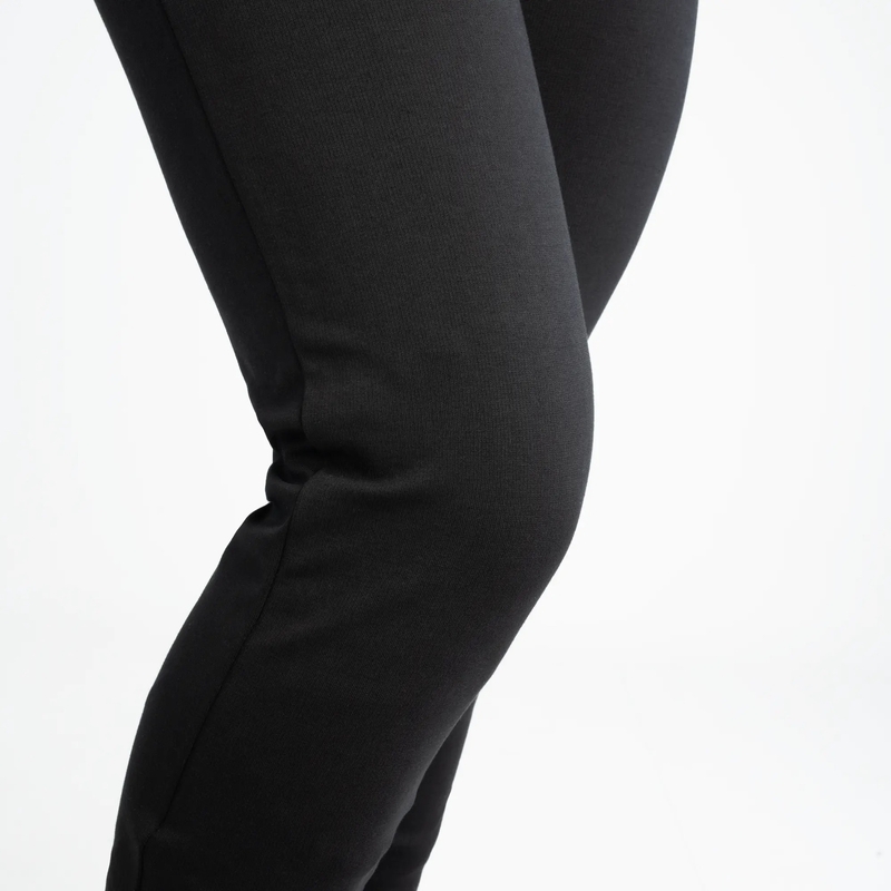 Sieviešu īsie motociklistu legingi Oxford Super Leggins 3.0 melni