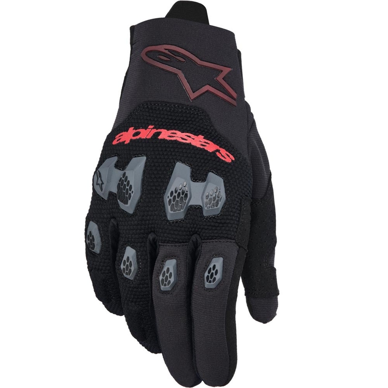Alpinestars PRO-DURA motokrosa cimdi melni-sarkani
