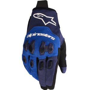 Alpinestars PRO-DURA motokrosa cimdi zili balti