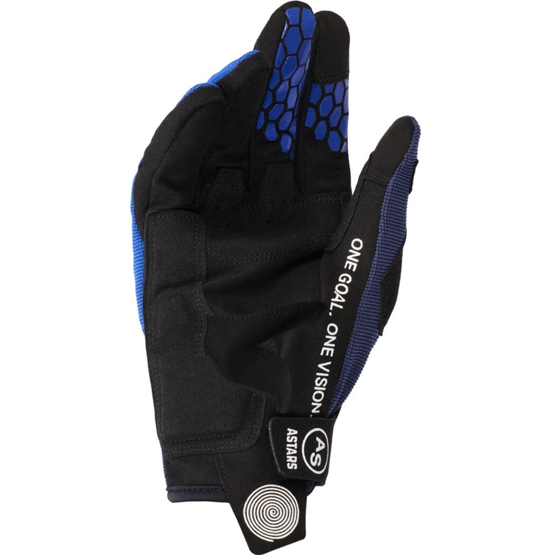 Alpinestars PRO-DURA motokrosa cimdi zili balti