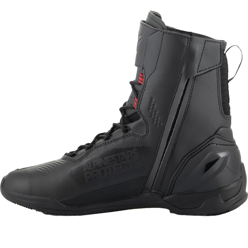 Alpinestars Superfaster motociklu zābaki melni-pelēki-sarkani