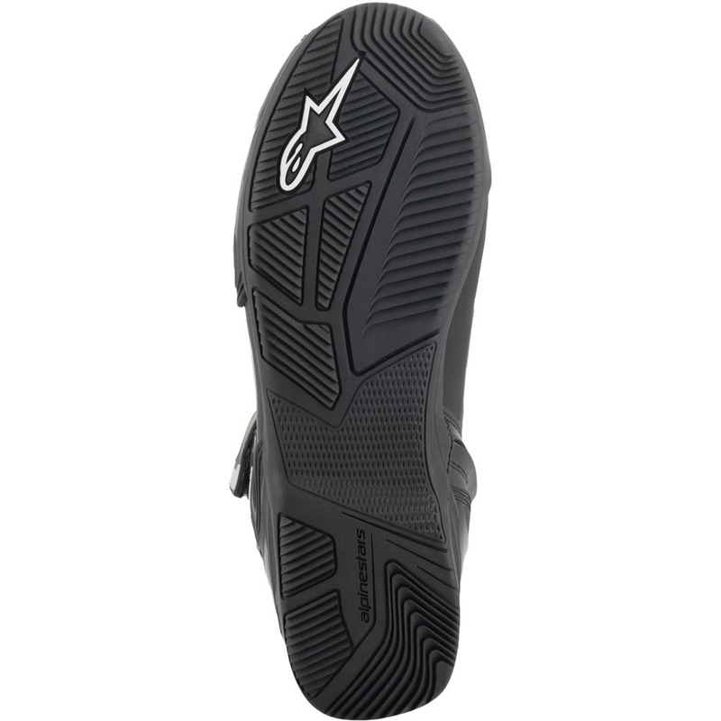 Alpinestars Superfaster motociklu zābaki melni-pelēki-sarkani