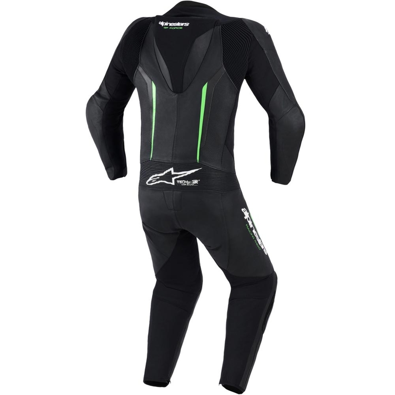 Alpinestars GP FORCE V2 viendaļīgs motocikla kombinezons melns-zaļš